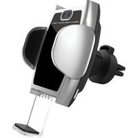 磁気研究所 車載ワイヤレスチャージャー　シルバー HD-WCH15SV 1個（直送品）