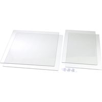 アーテック 飛沫防止十字型卓上パーテーション 長方形タイプ 51229 1セット