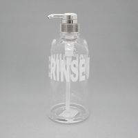 センコー モビリア ボトル（ソープ・シャンプー・リンス）＆CABLEボトルラック クリア HW-CHY 1セット（4個）（直送品）