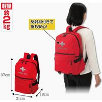 【防災セット】ファミリー・ライフ　防災士が選んだNEW防災用品　30点　03887　1個