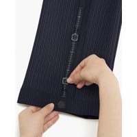 ボンマックス BONOFFICE 裾上げらくらくパンツ ブラックＸブルー １５号 AP6247-30-15（直送品）