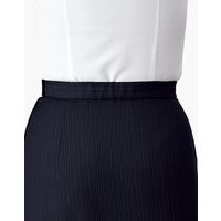 ボンマックス BONOFFICE Aラインスカート ネイビーＸパープル １９号 AS2324-28-19（直送品）