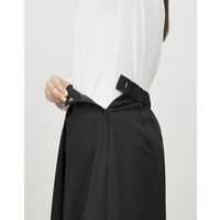 ボンマックス BONOFFICE デザインスカート（ロング丈） ブラック １９号 BCS2111-16-19（直送品）