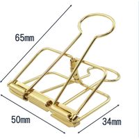 サンケーキコム リーンクリップ ゴールド Lサイズ LCーL200GD 1セット(200個)