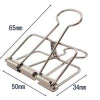 サンケーキコム リーンクリップ シルバー Lサイズ LCーL50 1セット(50個入)