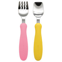 KJC フォーク&スプーン マンゴ&ピーチ 346345 1セット(12個)