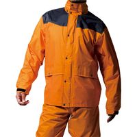 Makku(マック) AS-5400 レインハードプラス2 オレンジ 4L 1着（直送品）