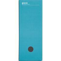 コクヨ　ファイルボックス　＜NEOS＞　A4ヨコ　背幅102mm　ターコイズブルー　A4-NELF-B　1セット（8冊）