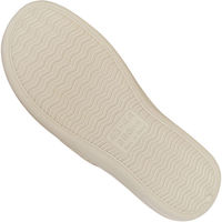 テンダイ ランダムチェックサンダル L グレーベージュ C320006 1セット(4足入)（直送品）