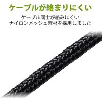 エレコム マイク付きイヤホン ピンジャック カナル型 10.0mmドライバー 高耐久ケーブル採用 シルバー EHP-FS12CMSV 1個（直送品）