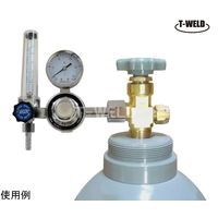 アズワン アルゴン調整器 日本仕様 パッキン付き!ガス漏れなし! 1本 65-0551-55 1箱（直送品）