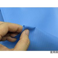 アズワン 制電性+快適メッシュ 1500mm×100m乱 青 65-1701-22 1本（直送品）