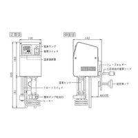 アズワン ラコムエース(デジタル恒温器平型) 105×142×320mm 出荷前バリデーション付 HT-90DN 1台（直送品）