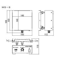 アズワン ミニシェーカー シーソー 出荷前点検検査書付 MS-S 1台 4-1724-04-22（直送品）
