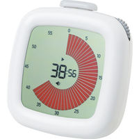 ソニック リビガク 時っ感タイマー 3・2・1！ 色で時間を実感＆光ってお知らせ ホワイト LVH-7903-W 1個