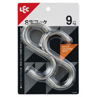 レック S字フックステンレス（大） 耐荷重9kg H00505 1パック（6個）（わけあり品）