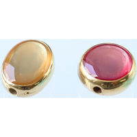 日本紐釦貿易(Nippon Chuko) 日本紐釦貿易 エポビーズ 丸 イエロー φ10mm 2個入 KE293-Y　10袋（直送品）