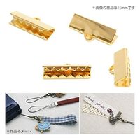 日本紐釦貿易(Nippon Chuko) 日本紐釦貿易 チョーカー金具 10個入り 10mm アンティークゴールド KE520-AG　5袋（直送品）