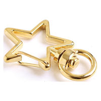 日本紐釦貿易(Nippon Chuko) 日本紐釦貿易 チャームナスカン 星 ゴールド 外径W2.4cm 10個入 S27-511-G　3袋（直送品）