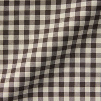 無印良品 再生ポリエステル使い 乾きやすい 掛ふとんカバー SD 170×210cm用 ブラウンチェック 良品計画