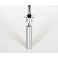 ハヤノ産業 ディスプレイフック25 10個セット FPPH-25 1セット(10個) 64-0959-61（直送品）