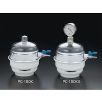 サンプラテック ポリカデシケーター ミニ PCー150KG 04707 1台 64-3682-93（直送品）