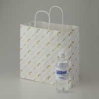 シモジマ 25チャームバッグ 3才 斜線リボン 003256300 1袋(50枚)