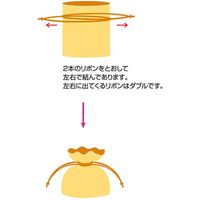 シモジマ オーガンジーバッグ M ピンク 008705042 1束(10枚)