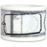 ワールドクラフト スケジュール用マスキングテープ スタンプ 幅30mm×7m ミシン目入り W01-TM30-0012 1個