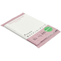 マルマン 書きやすいルーズリーフ B5 5mm方眼罫 100枚入 26穴 紙パッケージ L1207HK 1冊