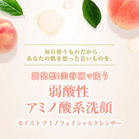 【アウトレット】sesekira（セセキラ） モイストアミノフェイシャルクレンザー 50g 2個 スワン　弱酸性　アミノ酸系　国内製造　桃の香り