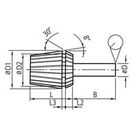 ファーステック ERスプリングコレット FT-ER25-3.0 1個 63-1408-04（直送品）