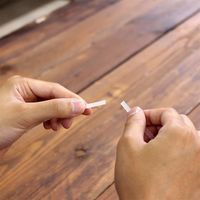 長堀工業 手で切れる結束バンド ねじっ手バンド 白 10本入り 08W 1セット(10パック)（直送品）