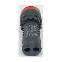 共立電子産業 ブザー内蔵LED表示灯 ACDC12V 赤 65-9622-17 1個（直送品）