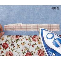 クロバー アイロン定規 ロング 25059 1個 62-4079-28（直送品）