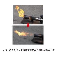 シャトルファイヤー SFAー803 452013650 草焼バーナー バナー 草焼き 草焼 焼却 除草 雑草 バーナー 害虫退治 害虫除け（直送品）