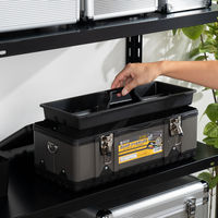 JEJアステージガンメタツールボックス TK-470G1個