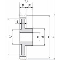 小原歯車工業 平歯車|成形平歯車 DS DS1ー48 1セット(6個)（直送品）