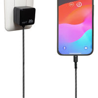 エアージェイ PD20W対応AC充電器直付けTYPE-C BK AKJ-PD20 1台