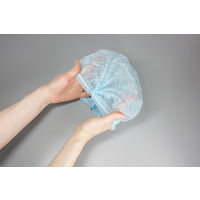 ファーストレイト スリム・キャップ ブルー 100枚 FR-5006 1箱(100枚入)