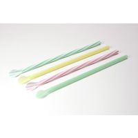 スプーン ストロー 先端がスプーンタイプ 1パック（30本入） 環境にやさしい植物由来原料配合 ストリックスデザイン