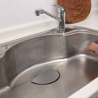 シンク保護シート 側面用 流し・ラック裏 カビ・水垢汚れ軽減 約11cm×16cm 半透明 3枚入 1パック 東洋アルミエコープロダクツ