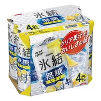 チューハイ 氷結 無糖 レモン Alc.4% 500ml×6本 レモンサワー 酎ハイ