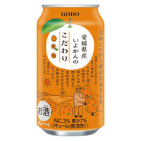 チューハイ 合同酒精 ニッポンプレミアム 愛媛県産いよかん 缶 350ml 1箱（24本）