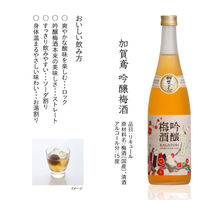 福光屋 加賀鳶 吟醸梅酒 日本酒で作った梅酒 720ml 1本 梅酒
