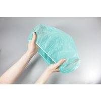 ファーストレイト IS不織布キャップ グリーン FR-209 1箱(100枚入)