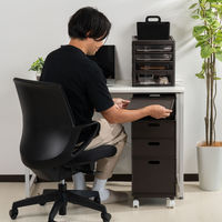 JEJアステージ カロキューブ縦型トレー ブラウン 4528302190091 1セット(1個×5)