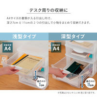 JEJアステージ フロンテミニA4浅2深1段 ナチュラル 4528302238502 1セット(1個×5)