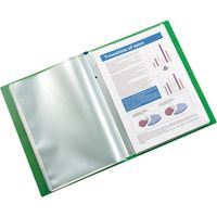 キングジム クリアーファイル タフル(透明) 20P A4タテ 緑 8152Tミト 1冊