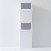 吉川国工業所 フロントオープントラッシュビン 25ワイド LBD-10 ゴミ箱 25L 1個